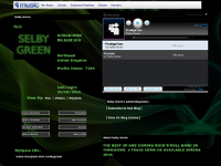 Selby Green MySpace Page